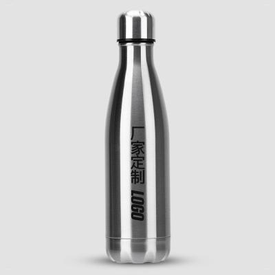 China All custom cola shaped stainless steel thermal sports water bottle 500ML coke cola shape water bottle. for sale