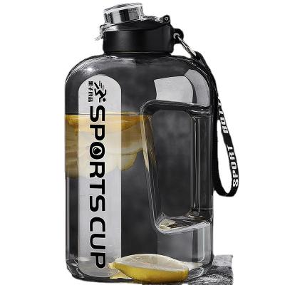 China 1000ml 2200ml Sustainable Large Capacity Portable Water Bottle Gym Super Water Cup Sports Drinking Water Bottle for sale