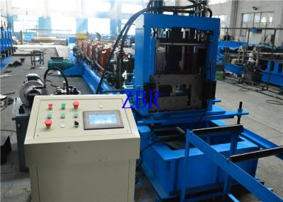 China Galvanized Steel C Shape Purlin Roll Forming Machine PLC Computer Control With Inverter for sale