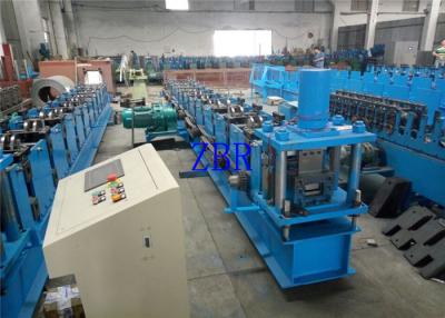 China 2 Units Servo Motor Interchangeable Roll Forming Machine For Purlin C / Z 100-300 MM for sale