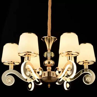 China Modern Decorative High Quality Modern Chandelier 6 Heads Acrylic LED Lights For Living Room Bedroom (FX7019-6P) for sale