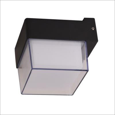 China 7W/14W Outdoor Led Courtyard LED Square Light Aluminum And PC Wall Light For Courtyard (W77S/1-7W) for sale