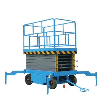 China 2019 Hot Selling Easy Scissor Lift Convenience Safety Operation Lifting Mechanism With Waist Movable Platform for sale