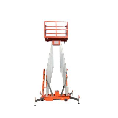 China Aluminum Alloy Easy Portable Lift Convenience Safety Operation Vertical Hydraulic Sky Lift For Sale For Street Light With CE for sale