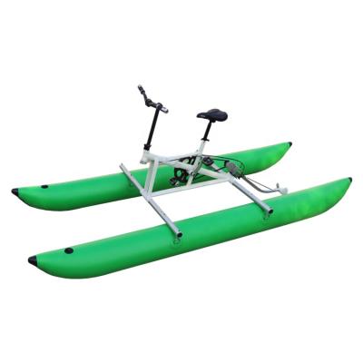 China High quality simple water entertainment China game water bike floating bicycle outdoor water sports equipment for sale