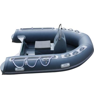 China Fiberglass 2021 New Products RIB 270 CE Over 10 Years China Factory Hypalon Inflatable RIB Boat With Motor for sale