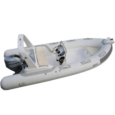 China Rib520 Fiberglass Rigid Inflatable Speed ​​Boat Rib Yacht For Sale for sale