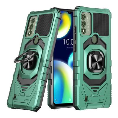 China Shockproof for Wiko Voice Turn 3 Turn 2 Cell Phone Case; for TCL 40XL 40XE T609M Mobilephone Accessories Kicktand Ring Phone Cover for sale