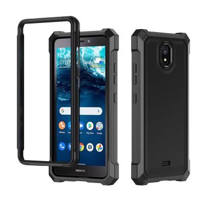 China Shockproof for Nokia Series C100 C200 G400 5G Oil Coating Phone Case; for TCL 40XE mobile phone cover wholesale price for sale