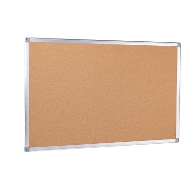 China New Style Custom Aluminum Frame Cork Noticeboard More Size Desktop Board Reusable With Accessories for sale