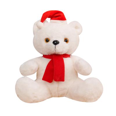 China Skin-Friendly Christmas Light Up Music Toys Talking Teddy Bear Plush Toys Promotional Items for sale