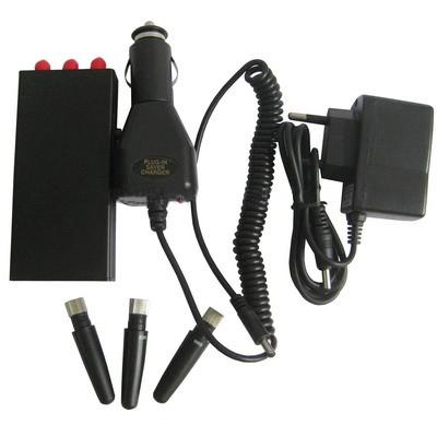 China Handheld Style 5 Band 3G Mobile Phone Jammer for sale