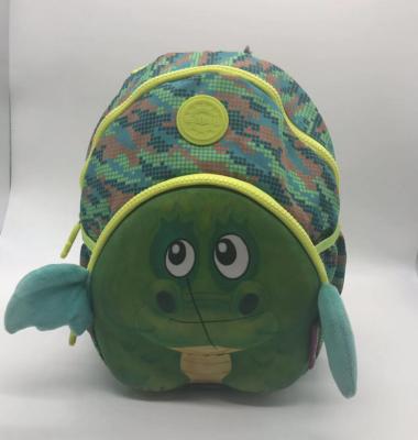 China Waterproof Animals Printed Kids Backpacks School Bags for sale