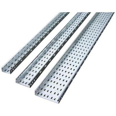 China Custom Size Corrosion Resistance Steel Hot Dipped GalvanizedCable Tray Perforated Cable Tray for sale