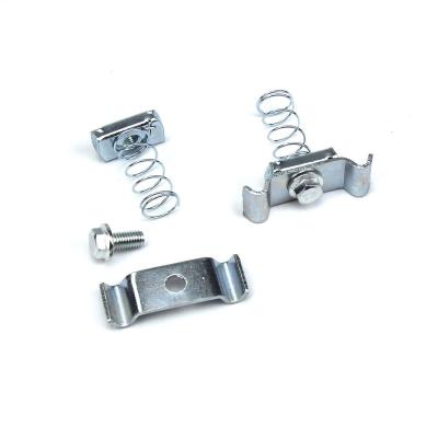 China Lightweight Cable Cover Channel Connecting Screw Spring Nut Cable Tray Accessories for sale