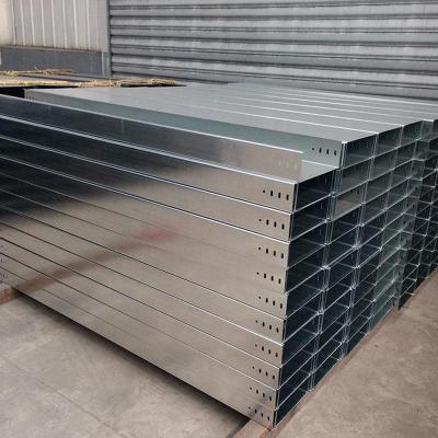 China Economical High Quality Galvanized Steel Electrical Wire Installation Metal Harrow Trunking Support Trays for sale