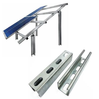 China Industrial / Home Repair Solar Support / Commercial Aluminum Structure Panel Ground System Mounting Bracket Support for sale