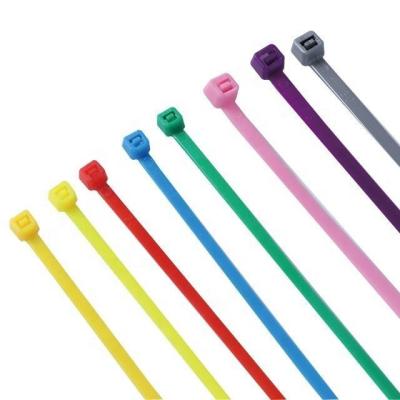 China Customized Cable Accessories Cheap Price Nylon 66 Self-locking Tying Integrated Self-locking Cable Ties for sale