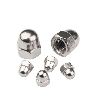 China Heavy Industry High Quality Round Head Stainless Steel Hex Dome Acorn Nut for sale