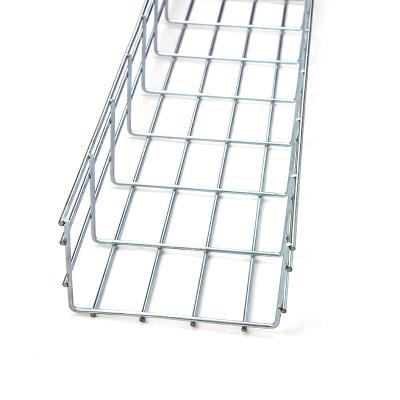 China Corrosion Resistance Factory Price Hot Dip Galvanized Wire Mesh Cable Tray For Outdoor Environment for sale