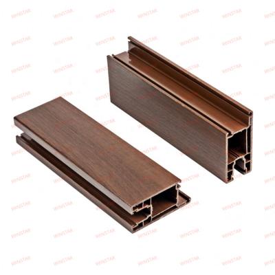 China Customized High Strength Color And Brand Lead Free UPVC Window Profiles for sale