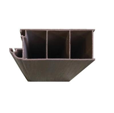 China High uv resistance color pvc extrusion profiles wooden upvc profiles for windows and doors for sale