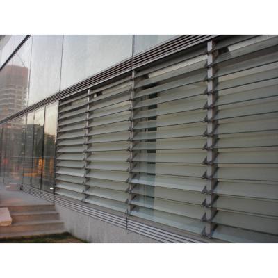 China Modern Glass Shutters Modern Design Window Sliding Shutter High Quality for sale