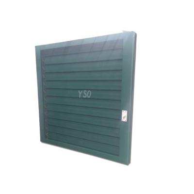 China Customized High End Exterior Aluminum Alloy Fixed And Automatic Shutters Modern Famous Brand Yashengou Blade for sale