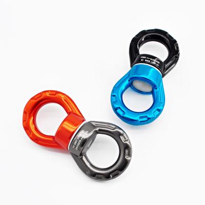 China Custom Made Yoga Outdoor Yoga Swivel Carabiner Manufacture Aluminum Rotating Carabiners Hot Sale for sale