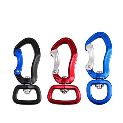 China Pet Rotatable Outdoor Chain Clasp Climbing Clasp Climbing Clasp Equipment Climbing D Buckle Mountaineering Hook Mountaineering Lock Carabiner for sale