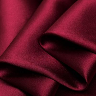 China Wholesale 100% Organic Satin Mulberry Silk Charmeuse Fabric 22MM for sale