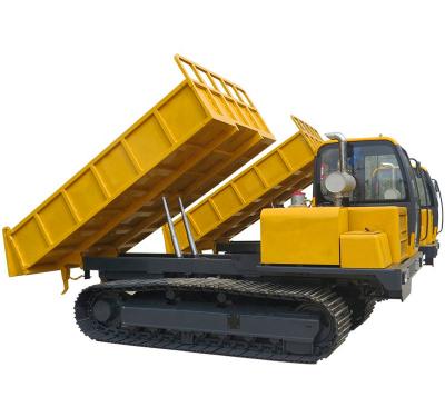 China Small Tipper Farms Low Price 3ton Mini Crawler Drive Dump Truck for sale