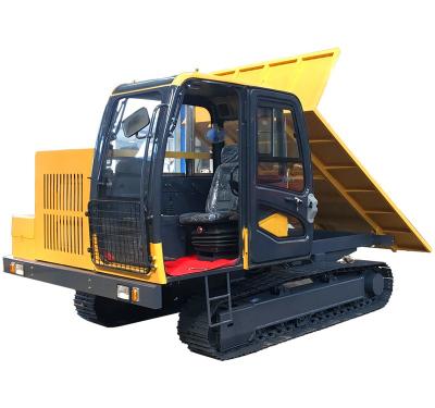 China Farms 5 Tons Loading Capacity Crawler Transport Dump Truck for sale