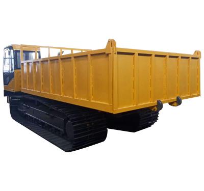 China Farms LC-T150 15 tons of amphibious vehicles steel factory truck transport track direct sales for sale