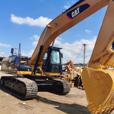 China USED ​​mobile factory construction Caterpillar 320D earth excavator machine CAT 320B 320C 330C used excavator for sale