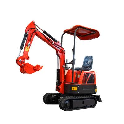 China Farms Mini Excavator 1 Ton 2 Ton Hydraulic Excavator Mini Digger Crawler Excavator For Sale for sale