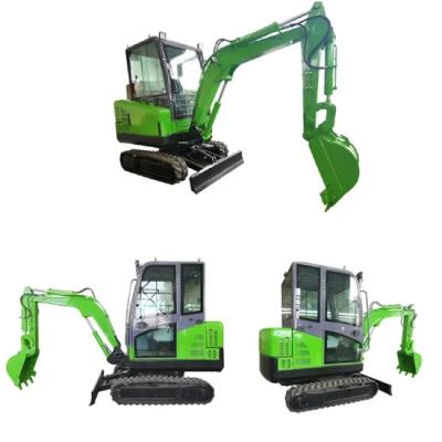 China Raises 1 Ton Mini Excavator Digging Construction Equipment China Mini Crawler for sale