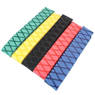 China DIY 5 Colors 1M Racket Handle Insulation Waterproof Non-slip Heat Shrink Wrap Piping Fishing Rod Grip for sale