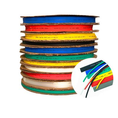 China Wire Arrangemnet 2:1 Heat Shrink Tube Diameter 7 8 10 12 14 15 16 18 20 22 25 28 30 35 40mm Wire Shrink Wrap Sleeving Kits Sell DIY Connector for sale