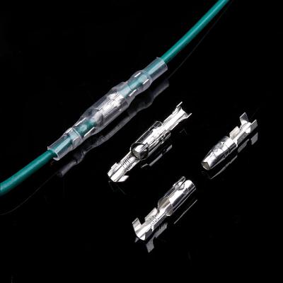 China Wholesale 4mm Jumper Wire Crimp Wire Automotive Male Female Car Connectors Terminal Auto Motorcycle Terminals With Insulation Sheath for sale