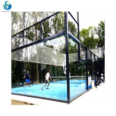 China Easy To Install Professional Padel Court Wholesaler Padel Tennis Court for sale