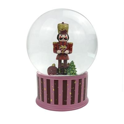 China New Design Worlwide Souvenirs And Custom Promotion Gifts Christmas Music Snow Globe for sale