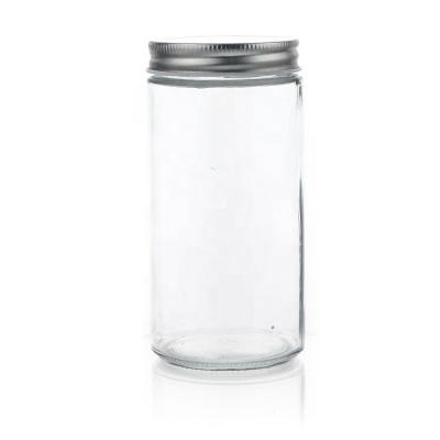 China Beverage Factory Price Empty 16 Ounce 500ml Jar Glass Food Mason Jar Wide Mouth for sale