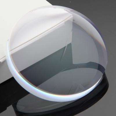 China Flat Top CYL Optical Round Bifocal Lens Wear Resistance With UV Protection en venta