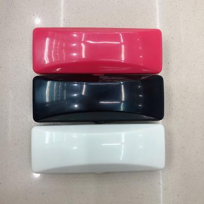 China Glass Square Storage Portable Glasses Case Single Stock Clear Plastic Plastic Rack Box for sale