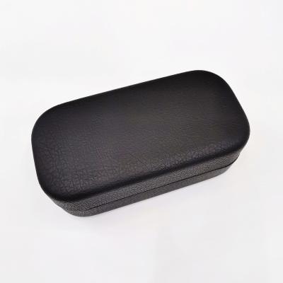 China Hot Selling PU+Metal Fashion New Glass Box Tempered Oversized Glass Shades Sunglasses Case for sale