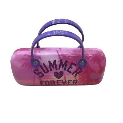 China Pu+metal moq summer images girl handle small running show case for kids gift and practical use for sale