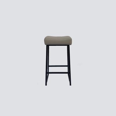 China Metal Base 26 Inch PC PU NS Counter Stool Bar Table Office Club Modern Leather Bar High Chair Dining Furniture S for sale