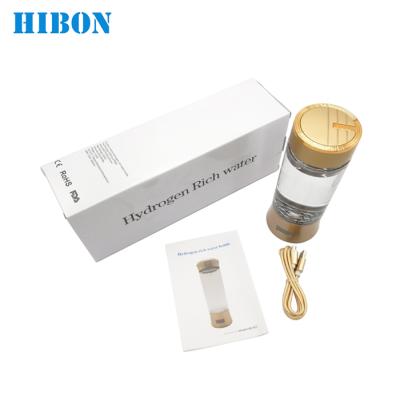 China Hydrogen Water Bottle Maker Hydrogen Water Dispenser Outdoor Making Generator for sale