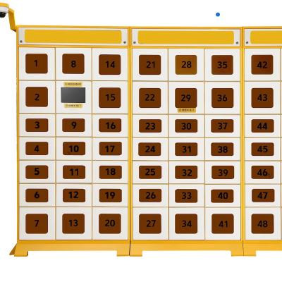 China Modern Smart Collection Lockers Food Delivery Mall Customization Smart Food Collection Lockers for sale